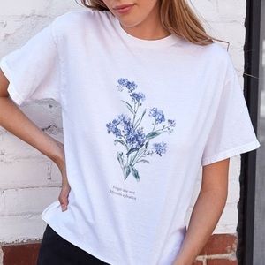 BRANDY forget me not tshirt